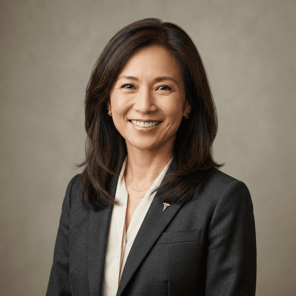 Portrait of Dr. Elena Maros, Board-Certified Dermatologist